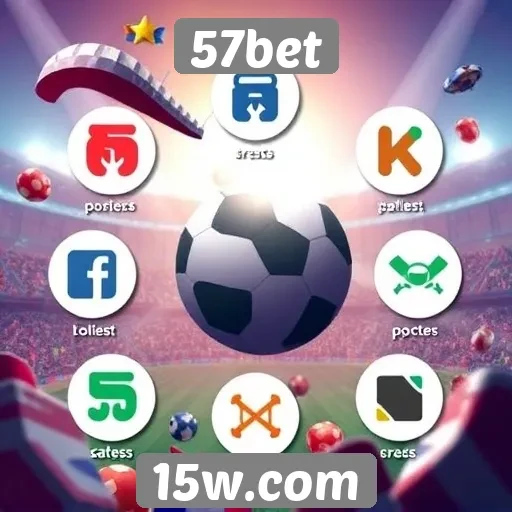 Características principais do site 57bet